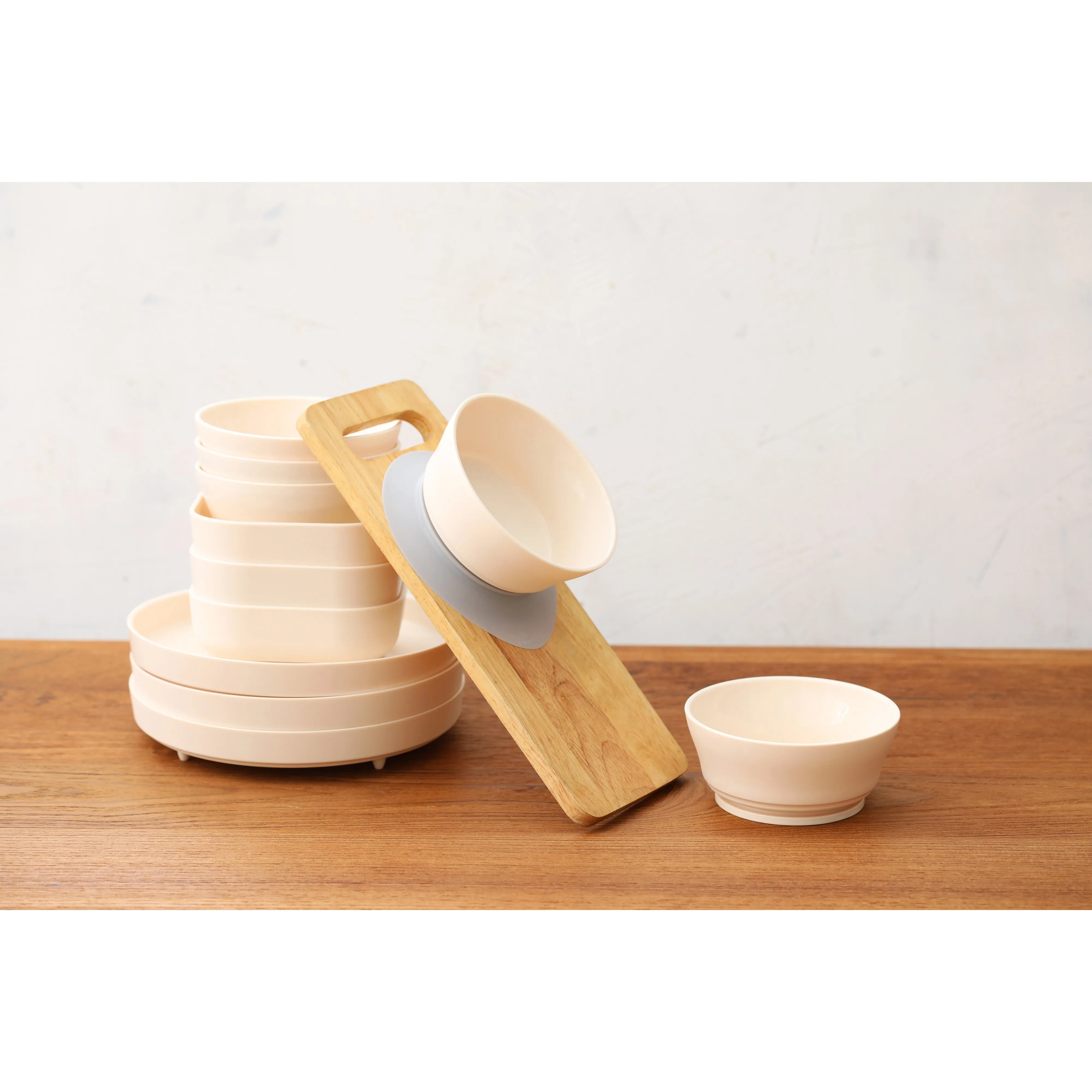 Miniware Healthy Meal Set - PLA Smart Divider Suction Plate   Silicone Divider in Cotton Candy