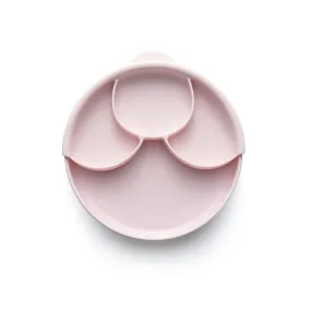Miniware Healthy Meal Set - PLA Smart Divider Suction Plate   Silicone Divider in Cotton Candy