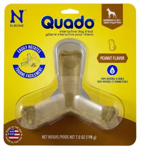N-BONE - Quado Interactive Chew In Peanut Flavor Ginormous - 1 Pack