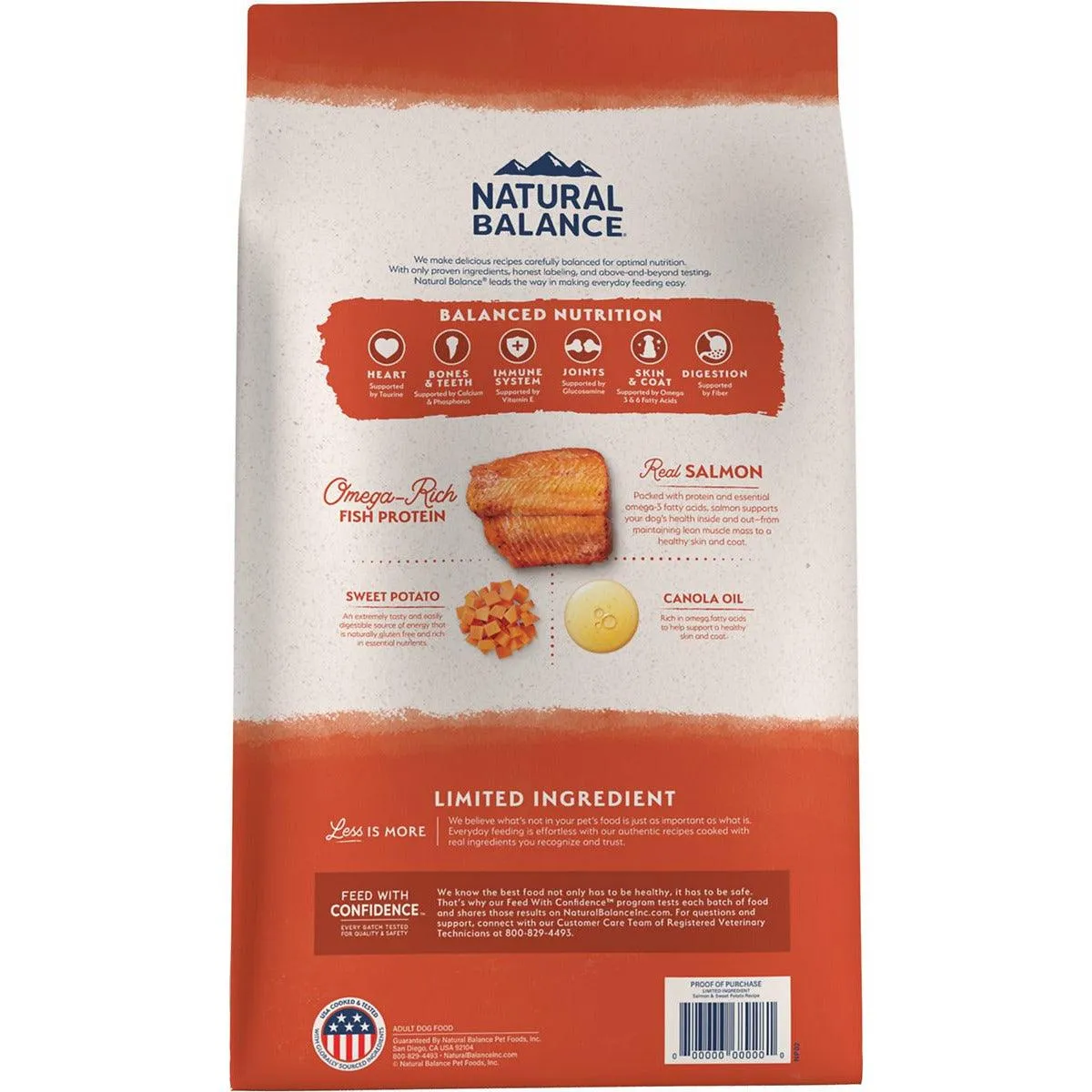 Natural Balance Limited Ingredient Diet Salmon & Sweet Potato Dog Food