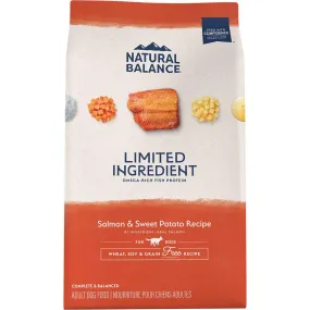 Natural Balance Limited Ingredient Diet Salmon & Sweet Potato Dog Food