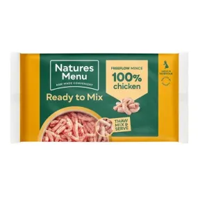 Natures Menu Ready to Mix Free Flow Raw Dog Food with Chicken 2kg