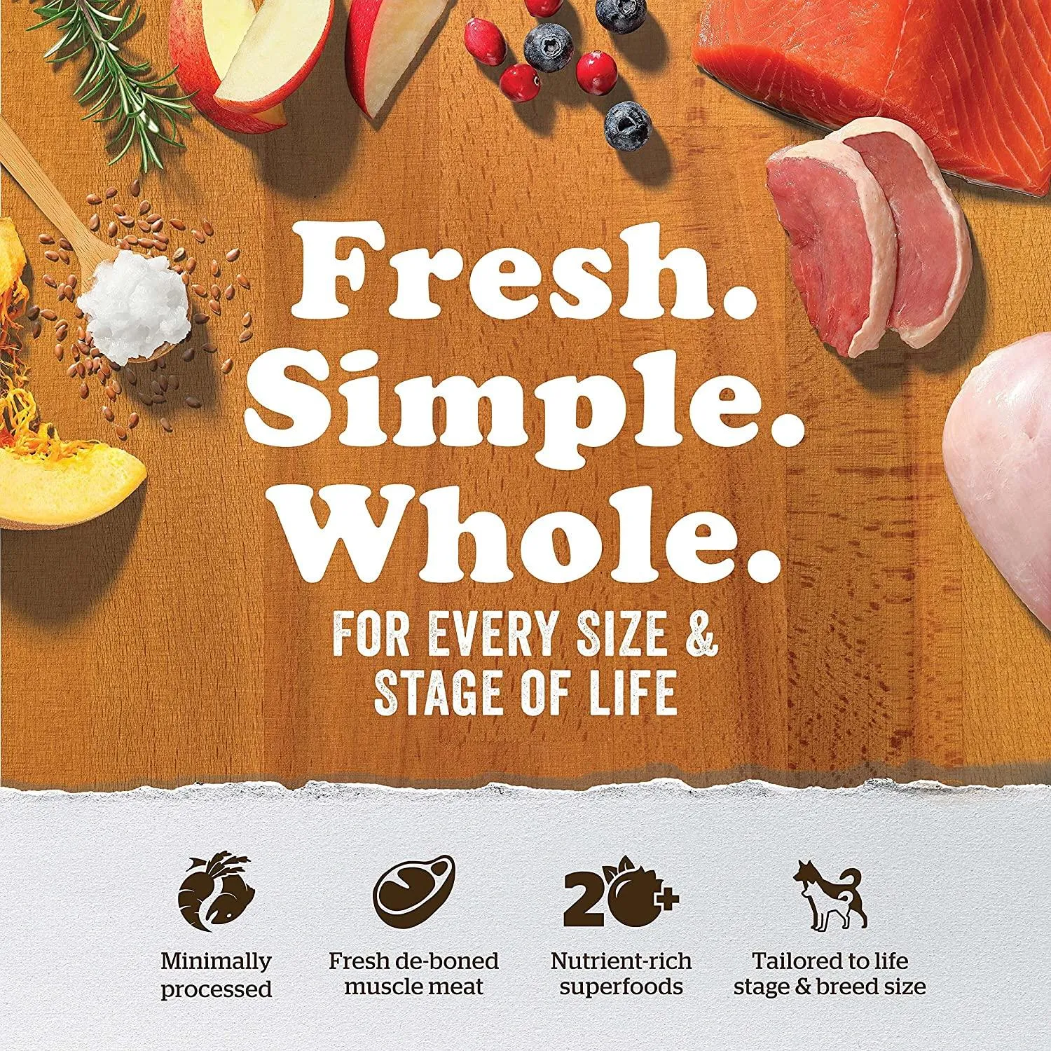 Now Fresh Grain Free Puppy Turkey, Salmon, & Duck Recipe