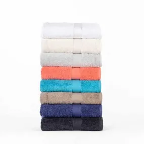 Organic Solid  650 GSM 2 Pieces Bath Sheet Set