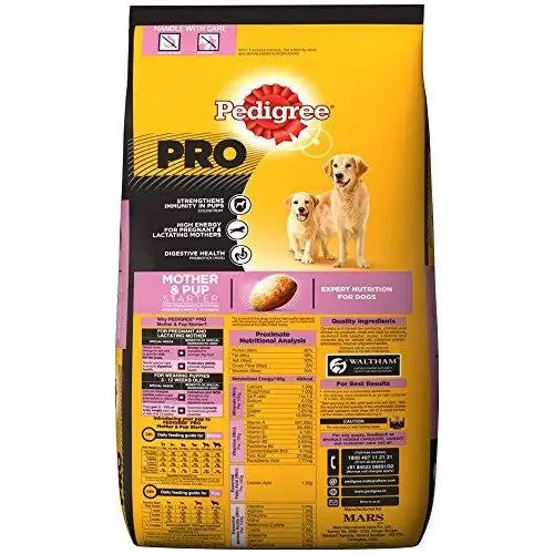 Pedigree Pro Expert Nutrition Dry Food, Starter Mother and Pup for Dogs, 10 kg