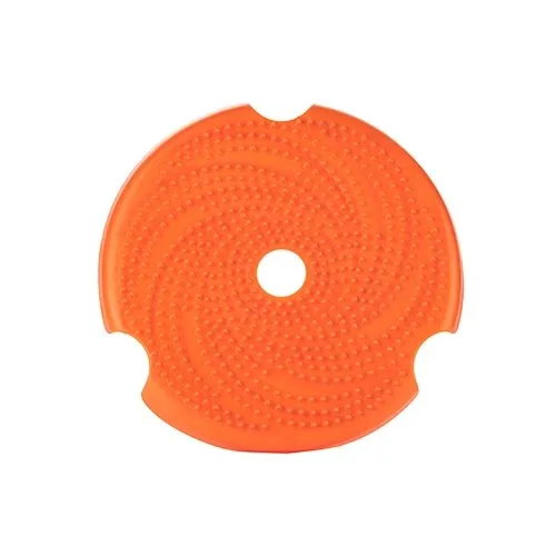 Pet Dream House Spin Slow Feeder - Flying Disc Interactive Lick Feeder & Frisbee Orange