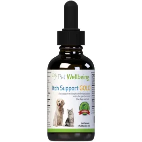 Pet Wellbeing Itch Support Gold for Dogs