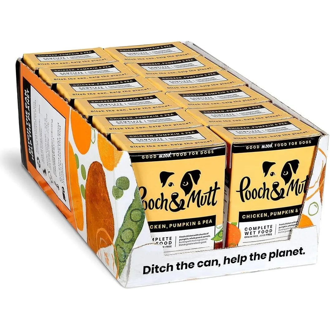 Pooch and Mutt Chicken, Pumpkin and Pea Grain Free Dog Food