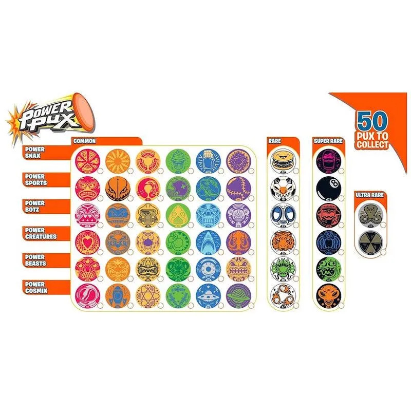 Power Pux Game Case for Ages 5 and above, Multi Colour