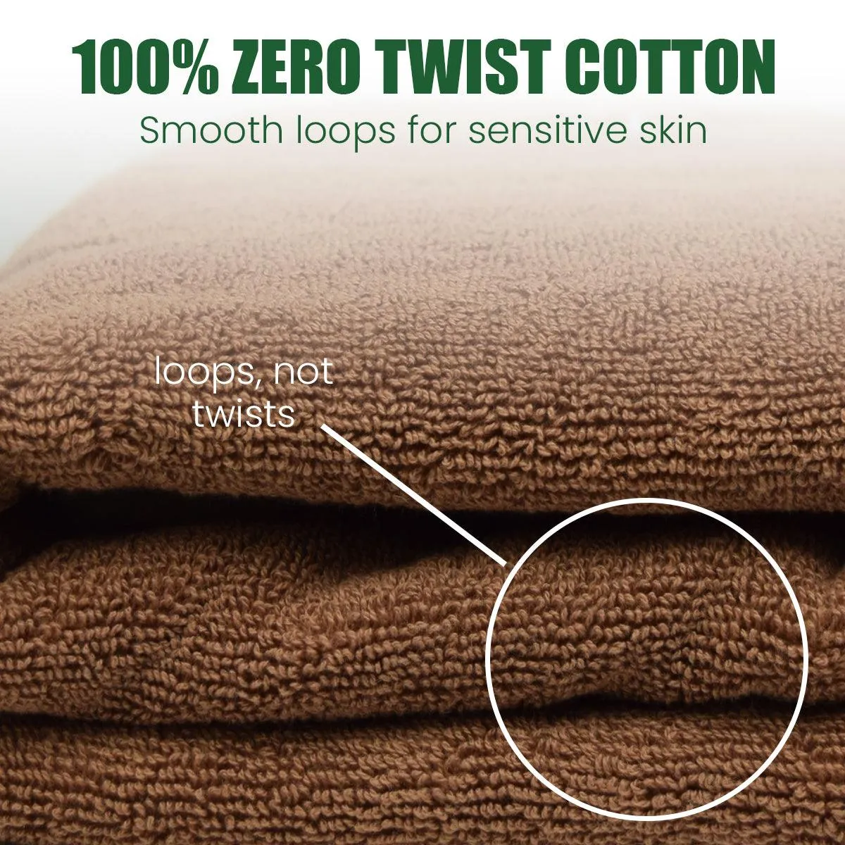 Rangoli Martin Hand Towel Set Of 2, 540 GSM | Ultra Soft & Highly Absorbent Towels