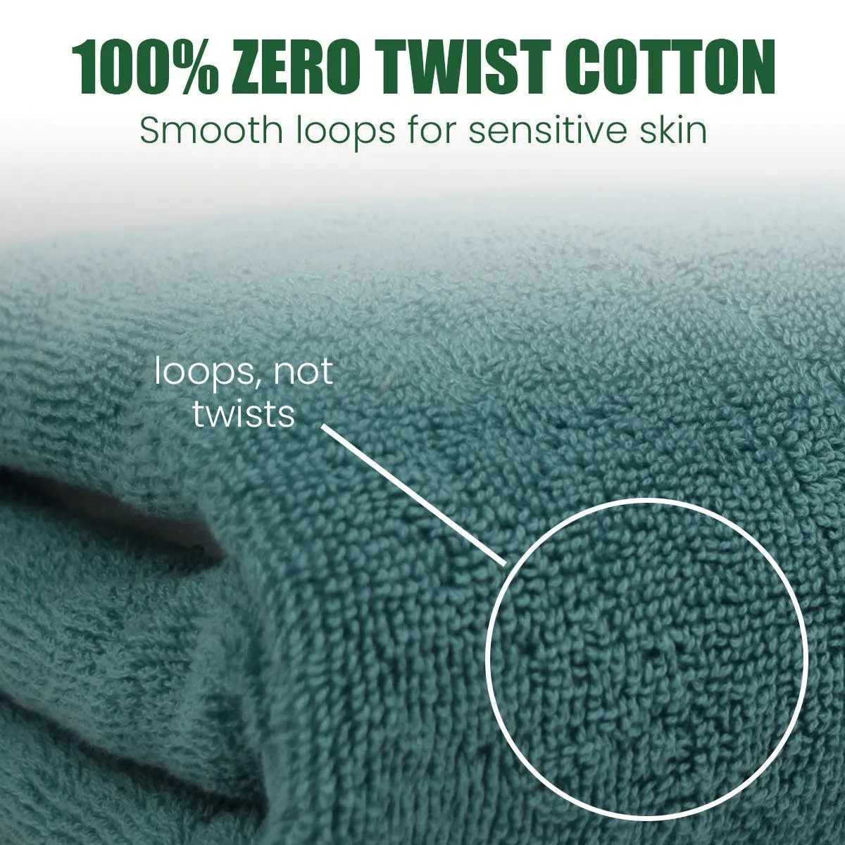 Rangoli Martin Hand Towel Set Of 2, 540 GSM | Ultra Soft & Highly Absorbent Towels