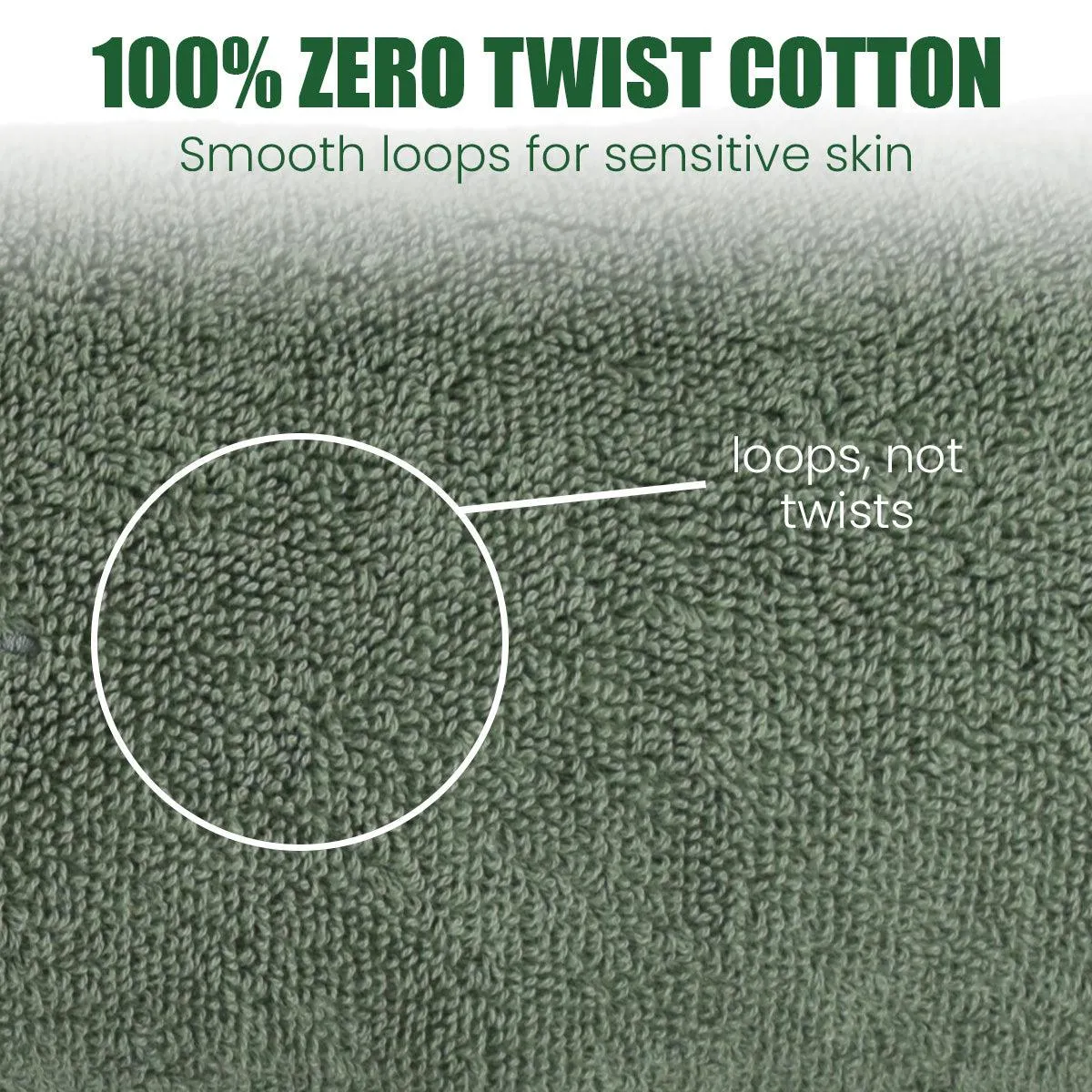 Rangoli Martin Hand Towel Set Of 2, 540 GSM | Ultra Soft & Highly Absorbent Towels