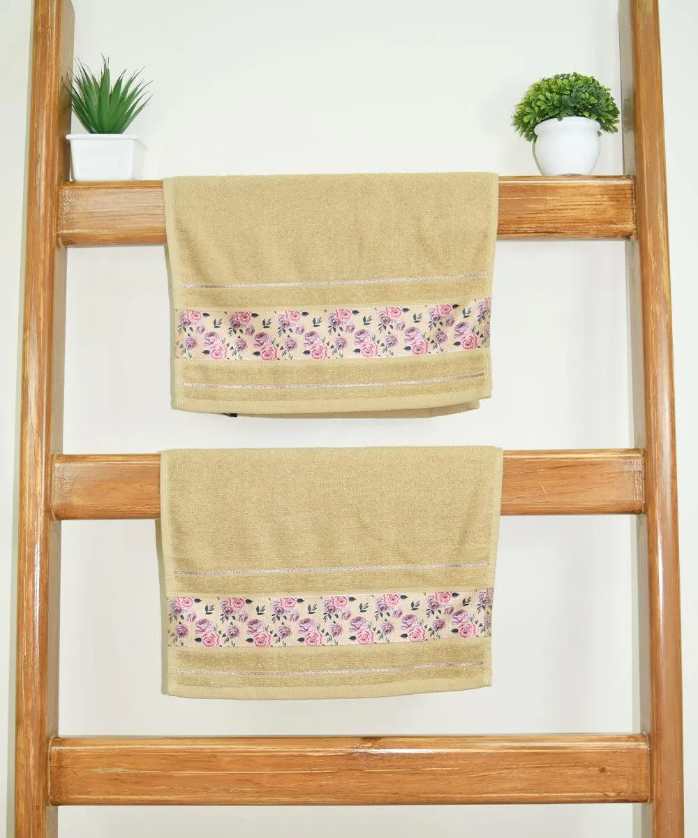 Rangoli Victoria 100% Cotton Bath Towel Set of 3 | Ultra Soft, Super Absorbent Luxurious Towels