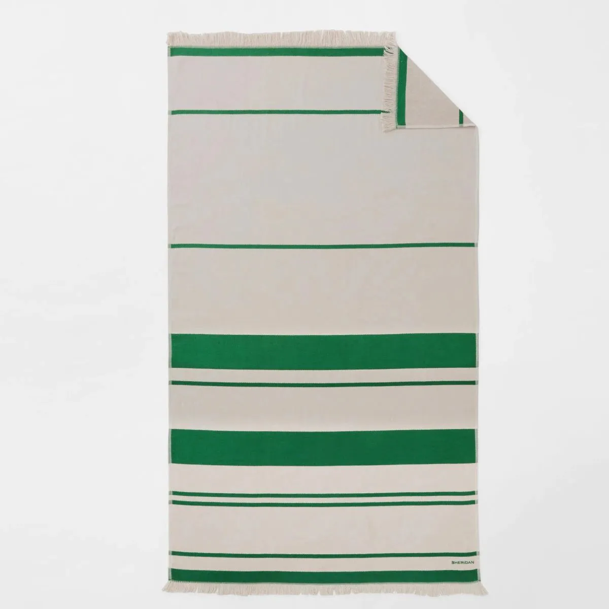 Reef Water Flax Beach Towel by Sheridan