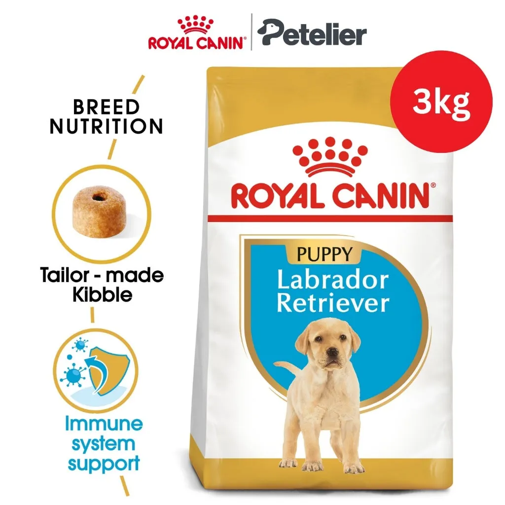 Royal Canin Labrador Puppy 3kg Dry Dog Food - Breed Health Nutrition