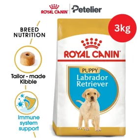 Royal Canin Labrador Puppy 3kg Dry Dog Food - Breed Health Nutrition