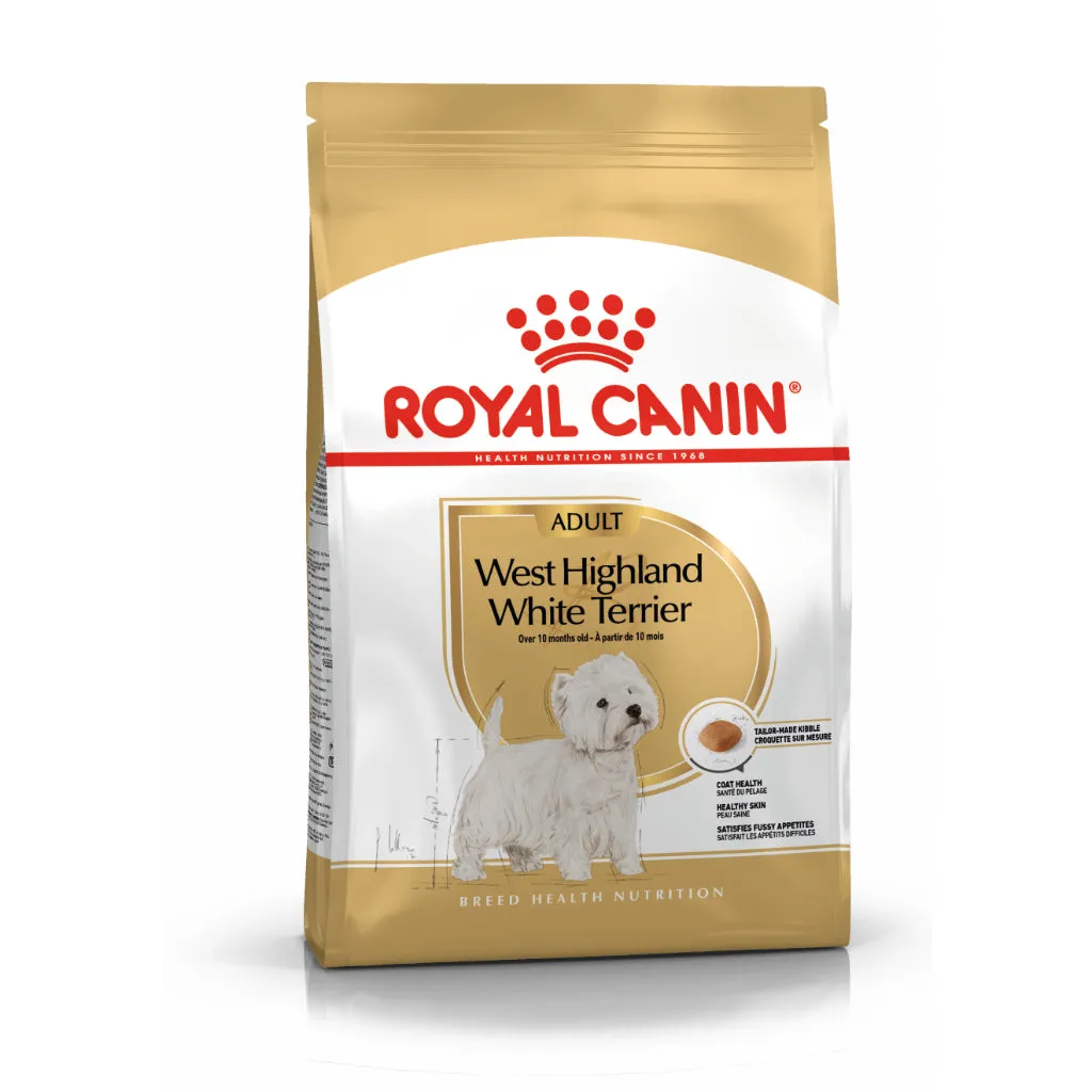 Royal Canin West Highland Adult 1.5kg Dry Dog Food - Breed Health Nutrition