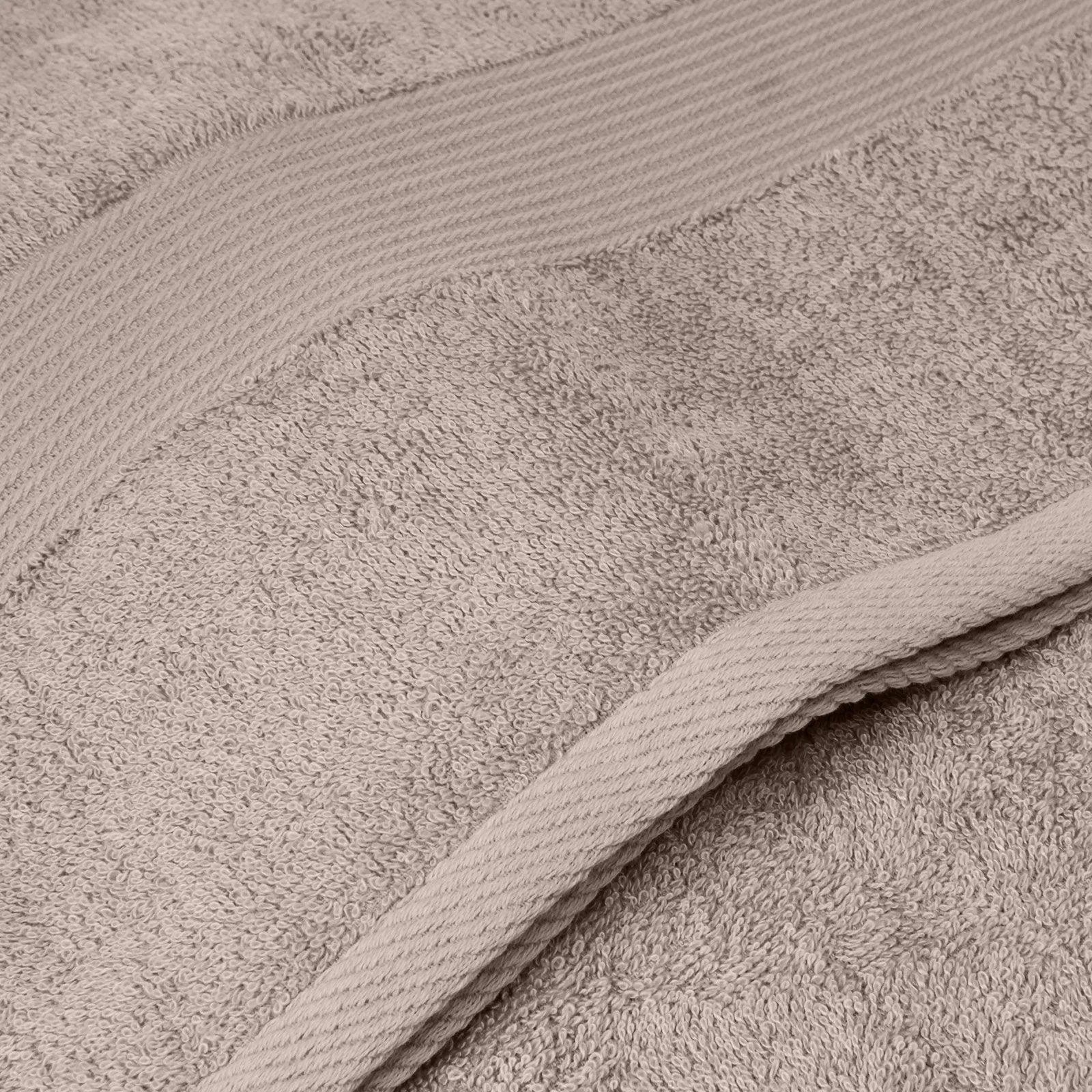 Royal Comfort 4 Piece Cotton Bamboo Towel Set 450GSM Luxurious Absorbent Plush - Champagne