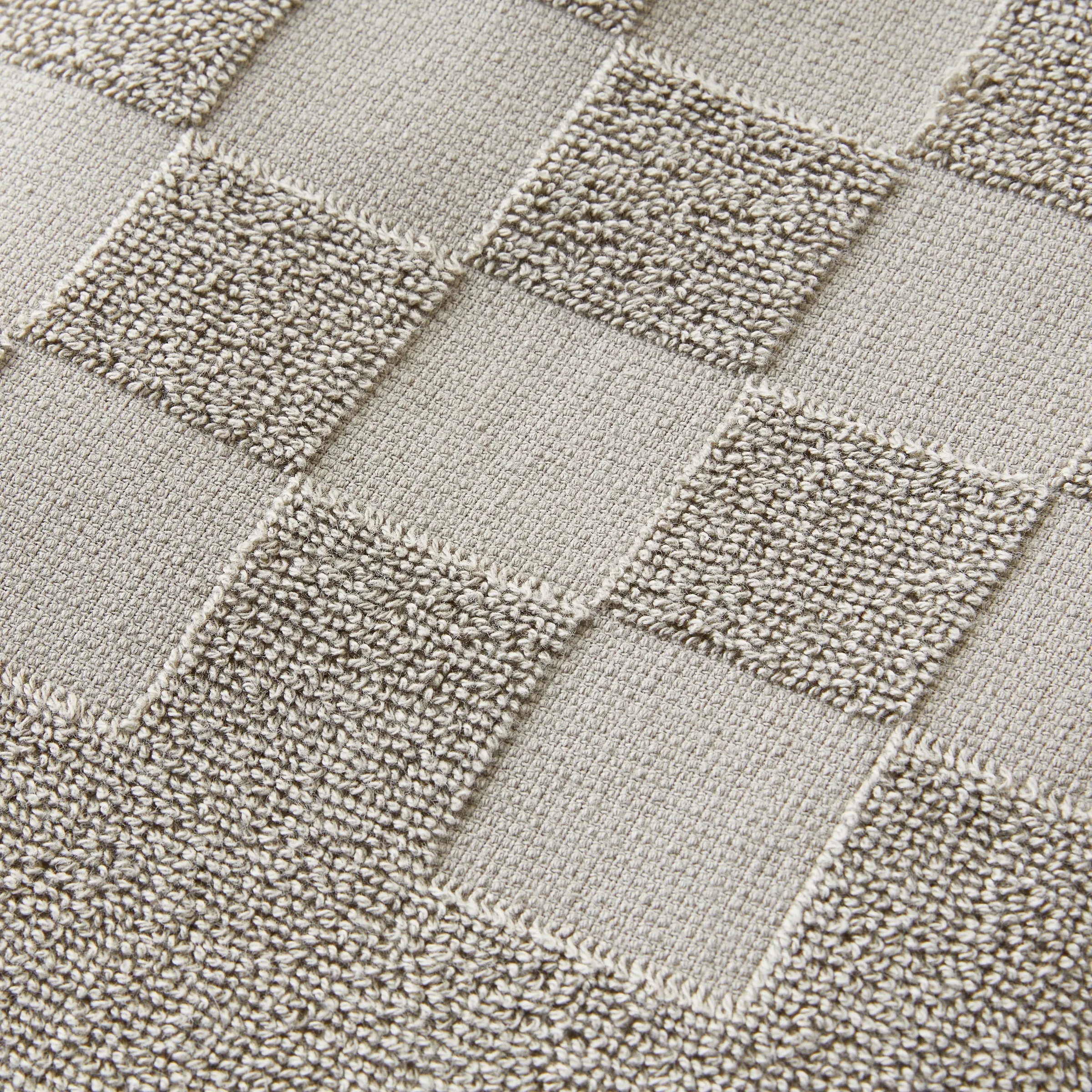 Sage Checkered Beach Towel