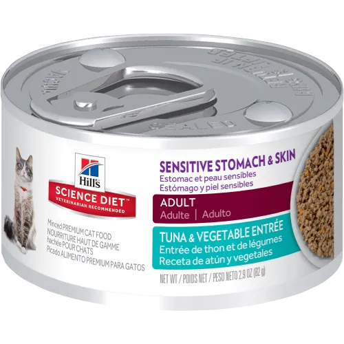 Science Diet Sensitive Stomach & Skin Tuna Wet Cat Food