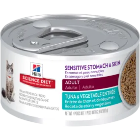 Science Diet Sensitive Stomach & Skin Tuna Wet Cat Food