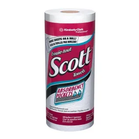 Scott Kitchen Paper Towels , 8.78 x 11 Inch, 1-Ply, 1 Each, White