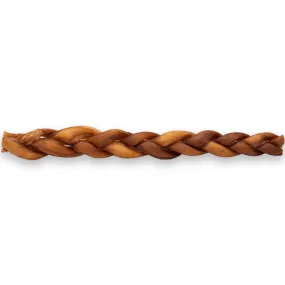Silver Spur Asado - Braided Bully Stick 12"