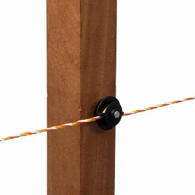 Small Bobbin Insulator for Polywire Electric Fencing- Pack of 50