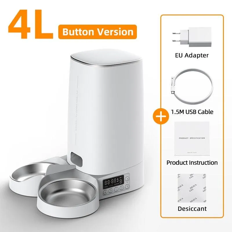 Smart Food Kibble Dispenser With Remote Control