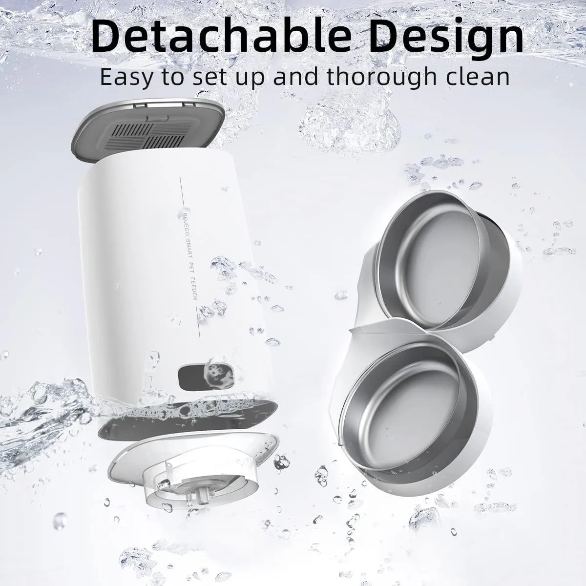 Smart Food Kibble Dispenser With Remote Control