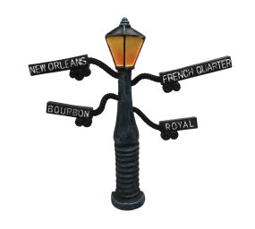 Street Sign Lampost Rope Magnet