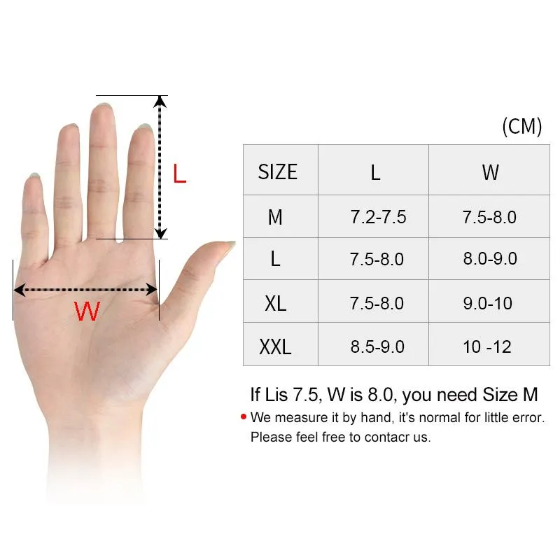 Touch Screen Gel Cycling Gloves