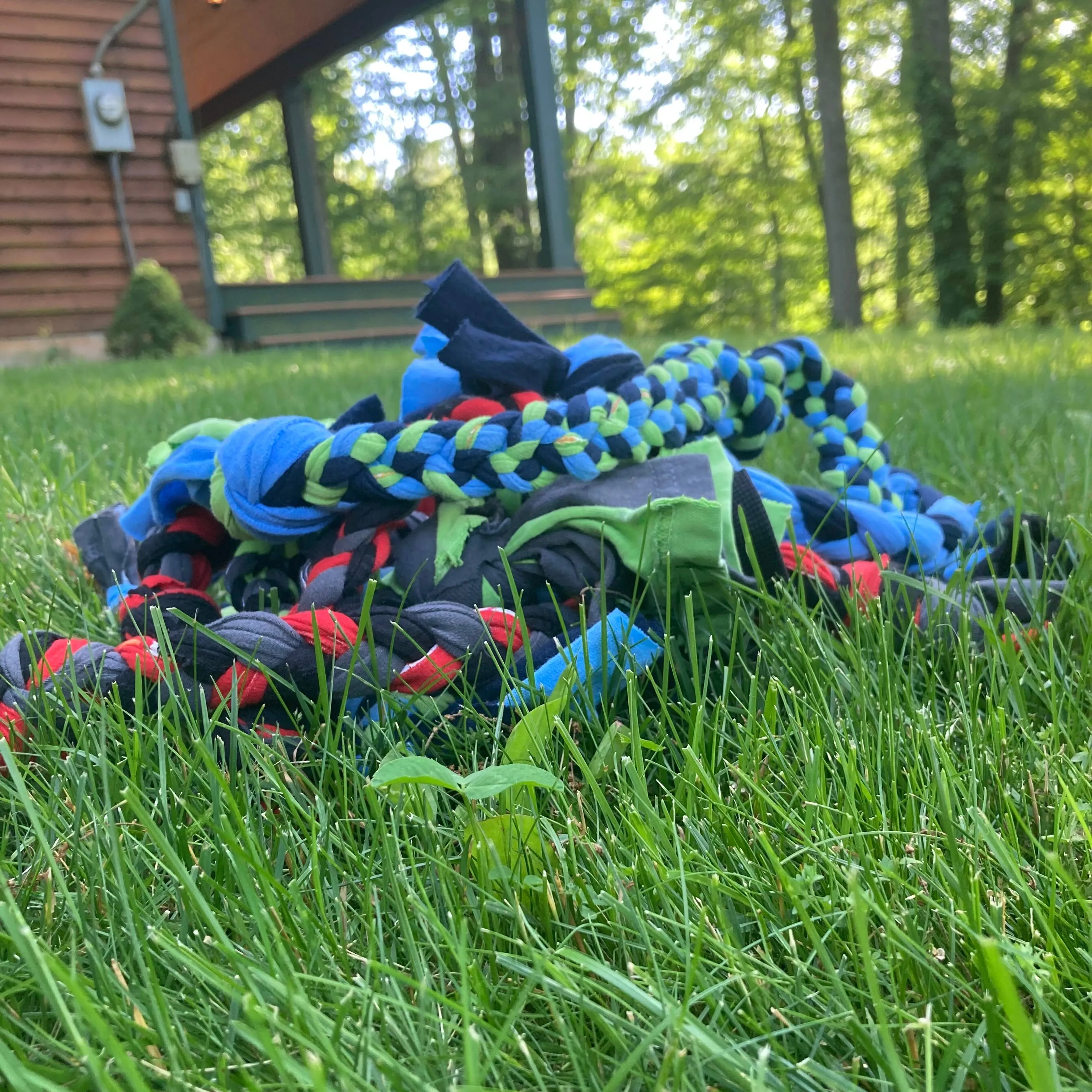 Upcycled Dog Toys: Extra Small