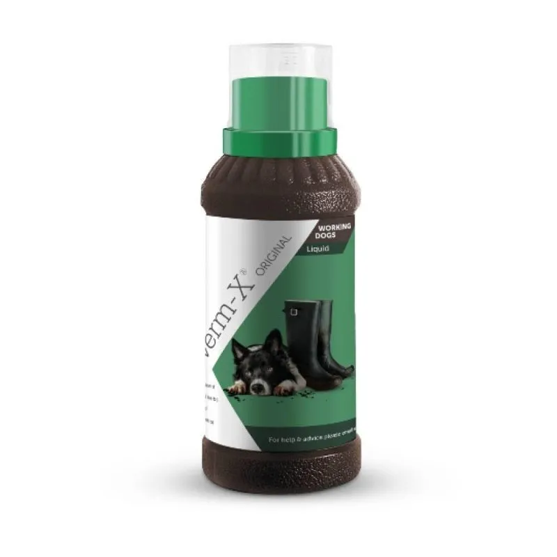 Verm-X 100% Natural Active Ingredients Digestive Liquid for Dogs