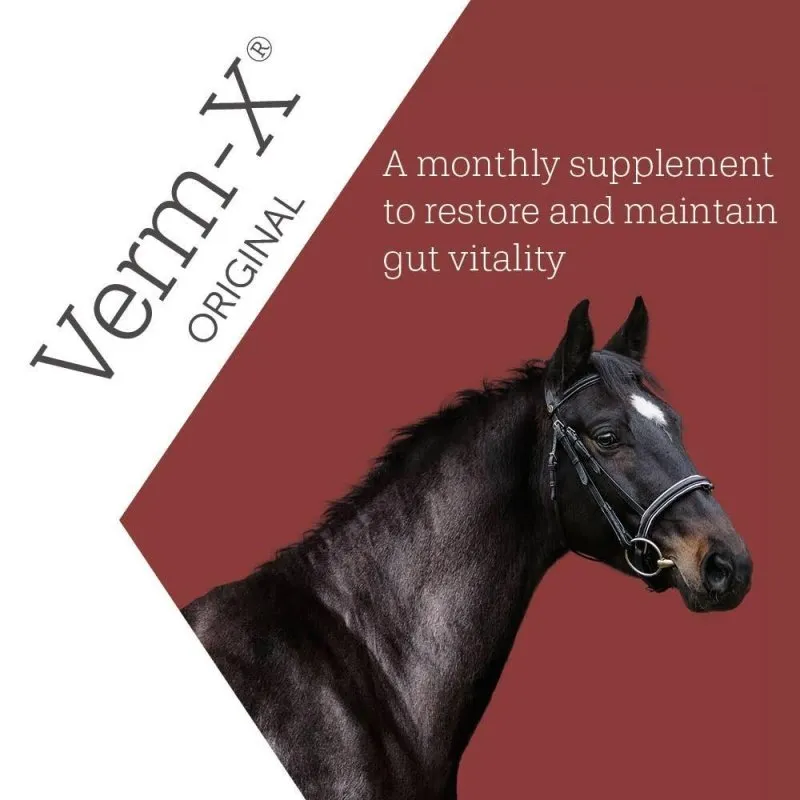 Verm-X Liquid Horse Supplement | Maintains a Healthy Gut Microbiome