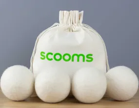 Wool Tumble Dryer Balls (Pack of 4)