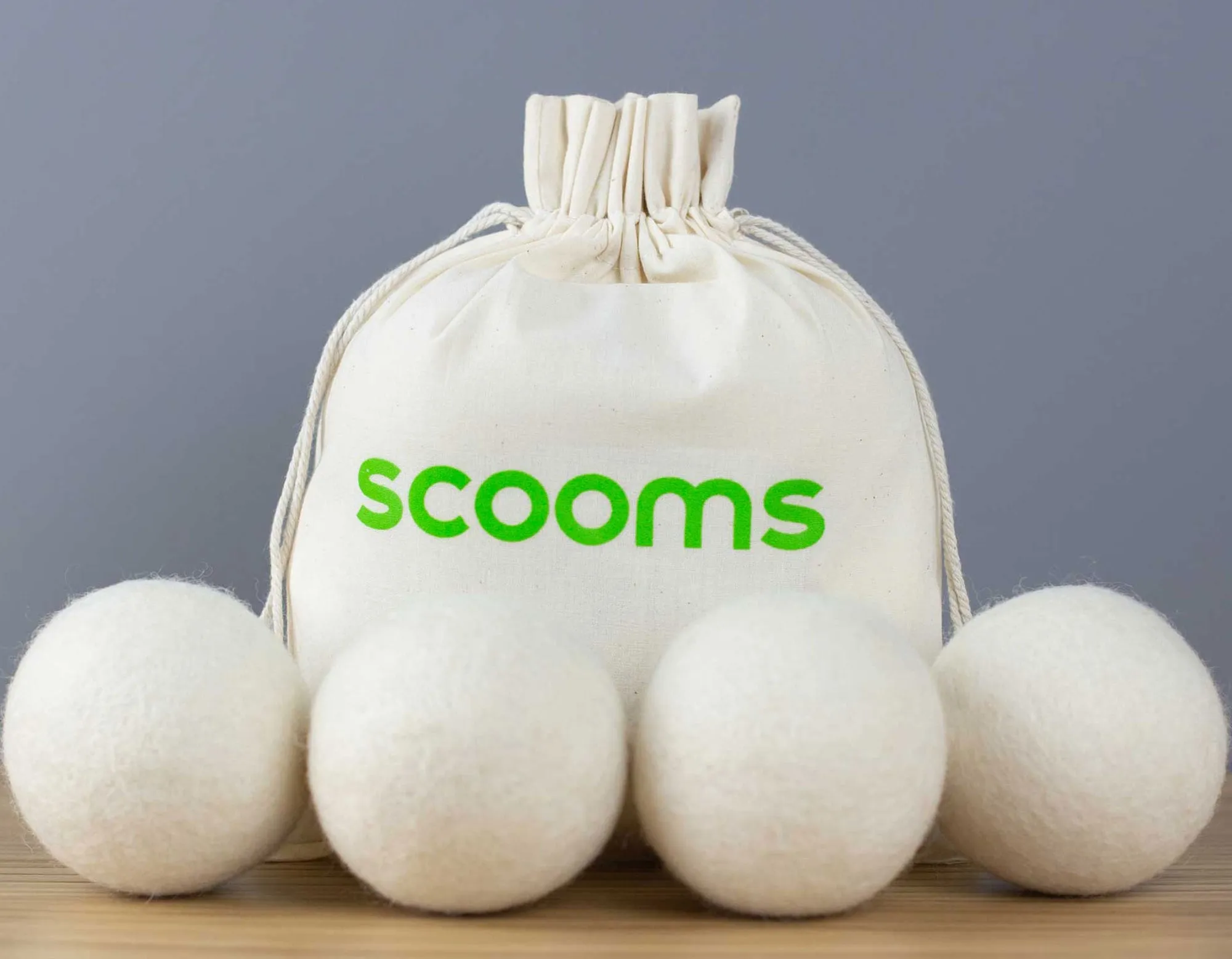 Wool Tumble Dryer Balls (Pack of 4)