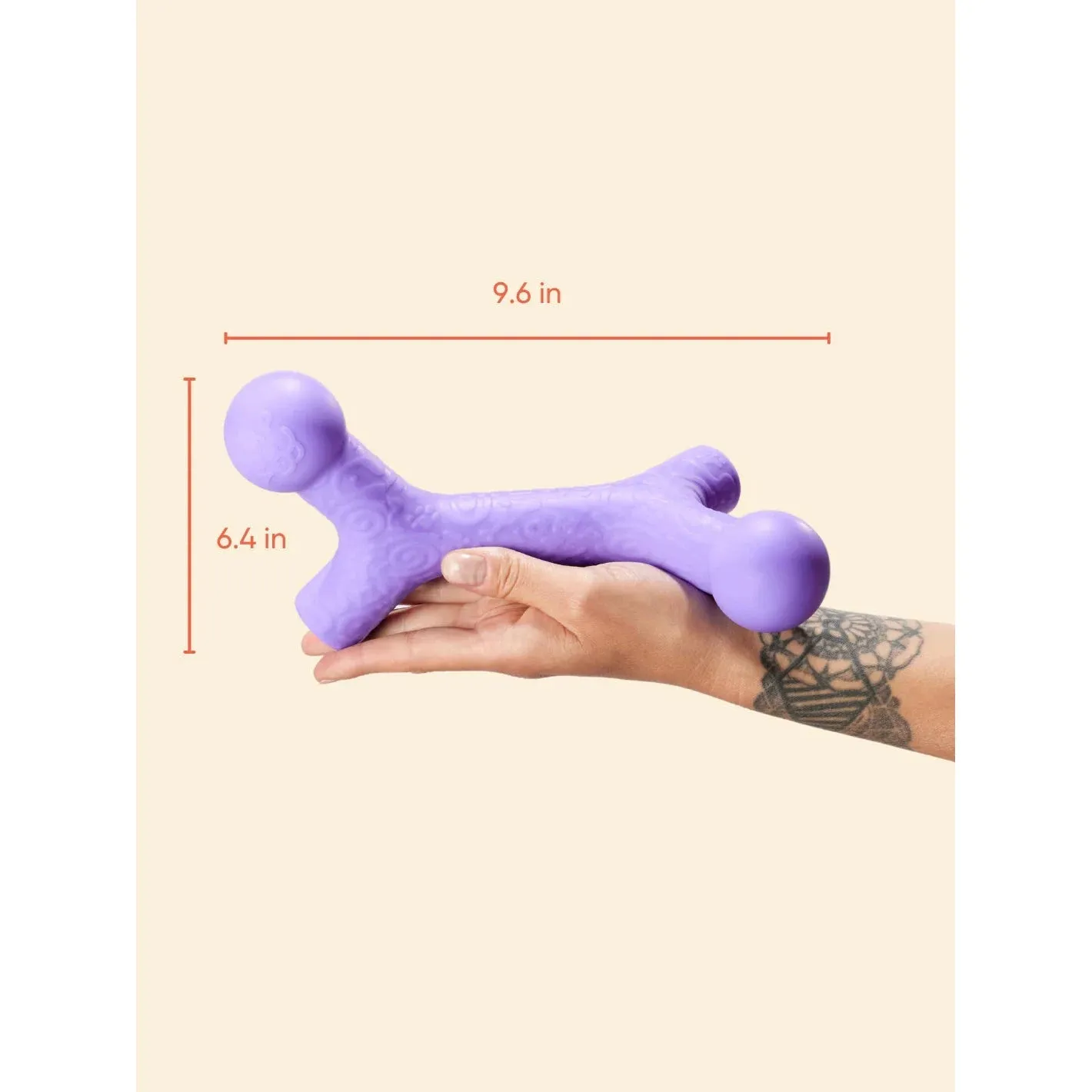 Yomp BallBone BPA Free Food Grade Silicone Dog Toy