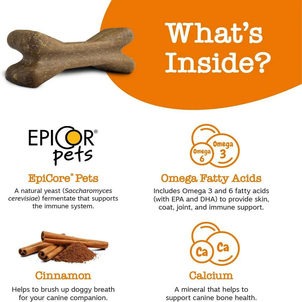 Zesty Paws All-in-One Functional Dental Bone Chews for Large Dogs (8 bones)