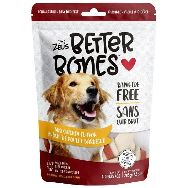 Zeus Better Bones BBQ Chicken Flavour Bones for Dogs