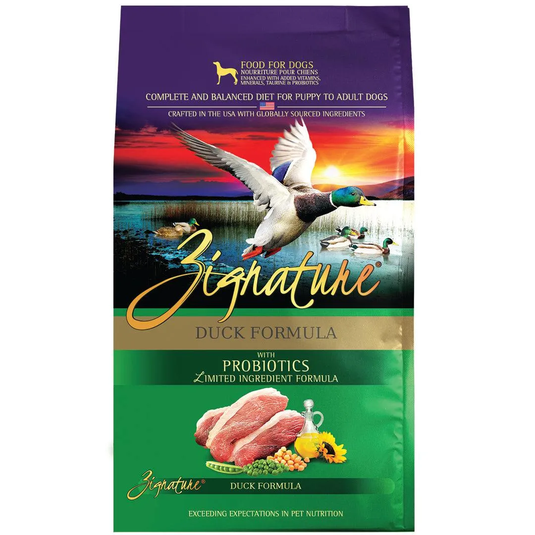 Zignature Limited Ingredient Formula Duck