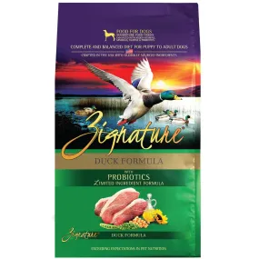 Zignature Limited Ingredient Formula Duck